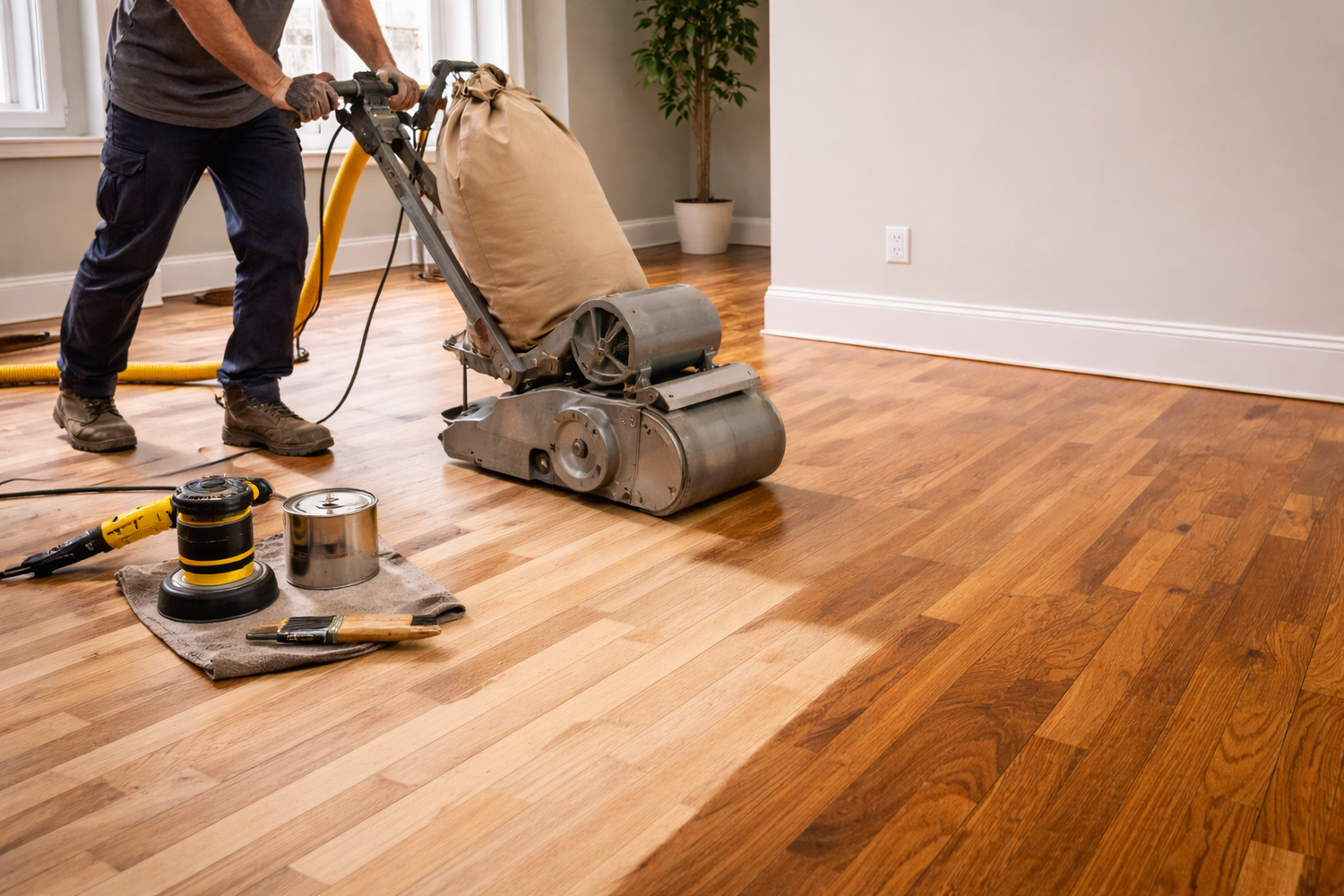 WOOD FLOOR REFINISHING